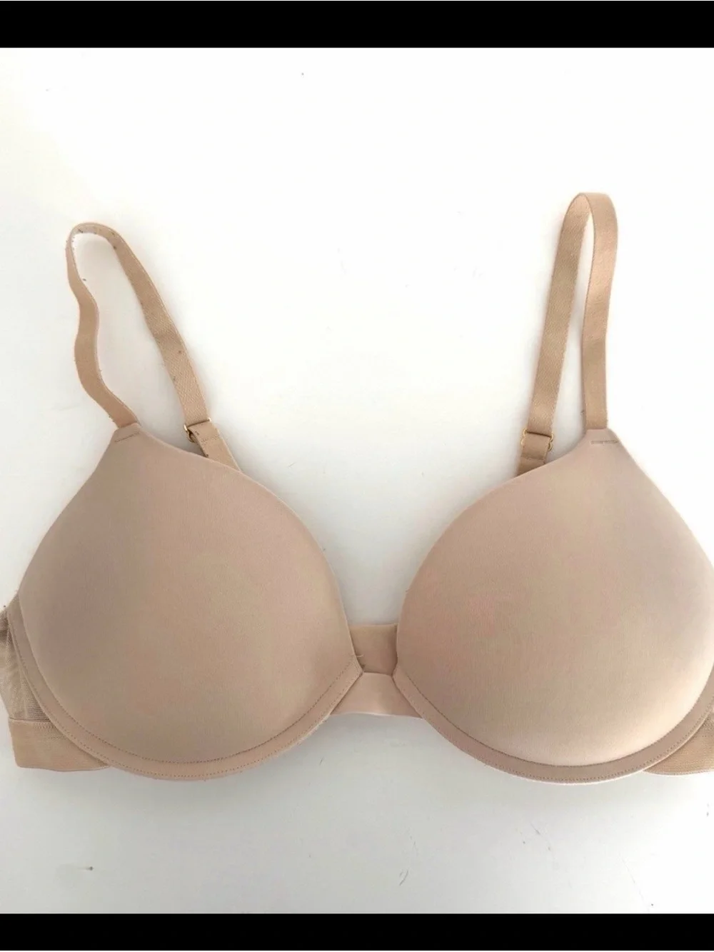 Pepper 42A Lift Up Bra Push Up Beige Nude Tan Lightly Padded Underwire